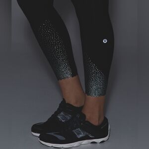 Lululemon Tight Stuff Tight || Black 8 Leggings Compression Tights Athletica